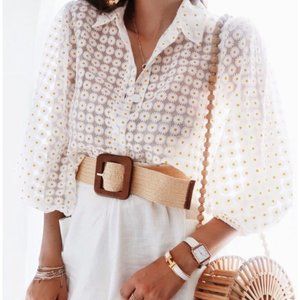 Floral Organza Blouse